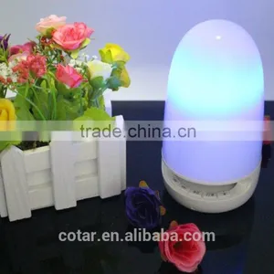 2016New Portable Wireless Bluetooth LED Light Lamp Speaker Built-in FM Radio With Hands-free Calls thumbnail-3