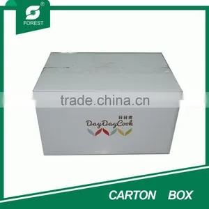 2015 WHITE CARDBOARD CORRUGATED CARTON BOX EP365665265 thumbnail-1