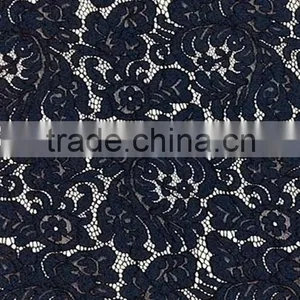 Wholesales High Quality Nylon/Cotton Guipure Eyelash Lace Fabric T8086 thumbnail-2