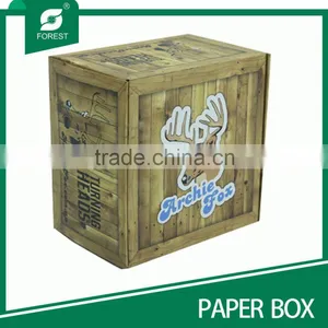 GRAIN OF WOOD STORAGE BOX BIN thumbnail-2