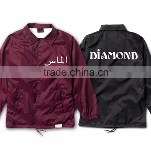 Custom 3 Color 3 Panel Pull Over Coach Jacket thumbnail-1