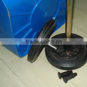 BT100A-3 100liter Garbage Can With Rubber Wheels thumbnail-6