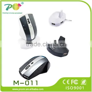 Creative Corporate Gifts for 2016 Wireless Mouse With Rechargeable Battery thumbnail-1