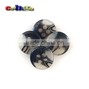 11mm(18L)Dia. Fashion Resin Grain Buttons With 4 Holes Sewing Craft DIY Accessories For Bag Shoe Garment #FLN006-11T thumbnail-2