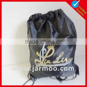 Promotional Fabric Custom Drawstring Backpack thumbnail-4