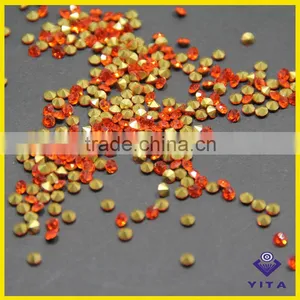 SS6.5-SS17 HYA Point Back Glass Round Crystal Rhinestone for Wedding Dress Bulk Buy From China Supplier's Choice thumbnail-1