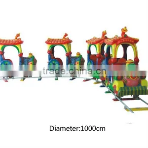 On-time Delivery Electric Ride on Train With Tracks thumbnail-1