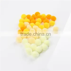 Factory Supply DIY Crafts Yellow Series Pompoms Toys for Kids or Wedding Party Decoration thumbnail-4