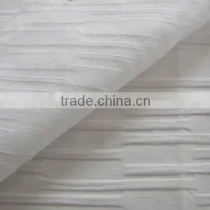 Light Seersucker 100 Cotton Yarn Dyed Chambray Fabric for Shirting thumbnail-2