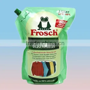 Stand up Laundry Detergent Liquid Packaging Spout Bag thumbnail-1