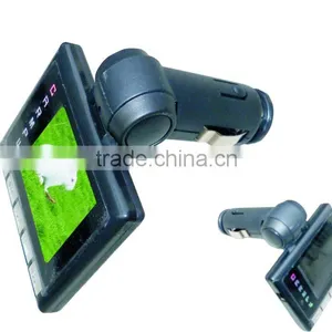 New Wireless TF Card Mp4 for Car With FM Transimitter thumbnail-1