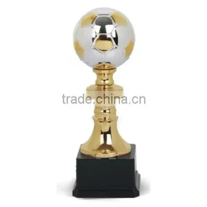 Manufacturer Smart White Metal Football Trophy thumbnail-1