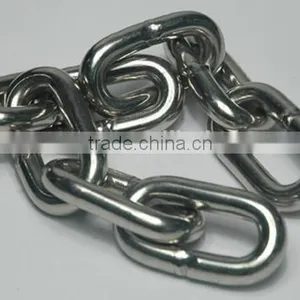 Staniless Steel Link Chain SUS 304/316 Commercial Chain Alloy Steel High Strength Lifting Chain thumbnail-3