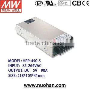 Meanwell 450w Power Supplies With PFC Function/450W Single Output With PFC Function/5v Switching Power Supply thumbnail-1