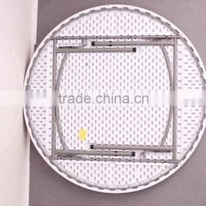 New Strong 200cm Plastic Folding Round Banquet Table thumbnail-2