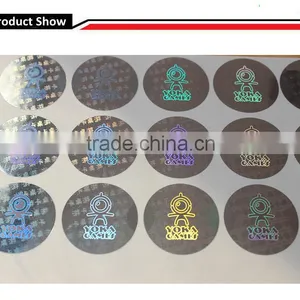 Security Silver Hologram VOID Sticker Certificate Hologram Stickers With Micro Text thumbnail-1