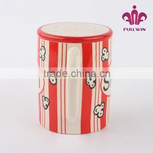 Salt or Protein Shaker Bottle Logo Printing Shaker Cup thumbnail-4