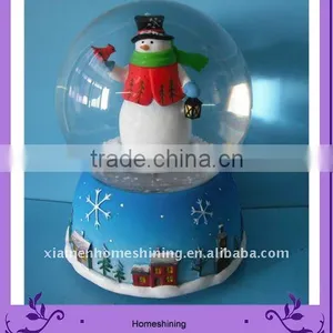 Funny Musical Christmas Moving Snow Globe thumbnail-1