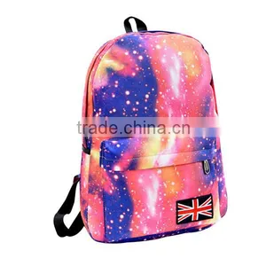 Multicolor Canvas Teenage Backpack School Bags for High School Girls Supplier's Choice thumbnail-2