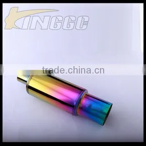 Good Performance Universal Coated Blue Exhaust Pipe thumbnail-3