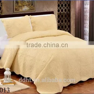 DD8013 Embroidery Quilts / Embroidery Bedspreads / Bedding Sets thumbnail-1