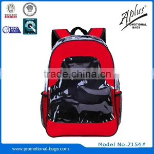 Promotional Unisex 2015 Trendy Transparent Backpack Bag Bags thumbnail-3
