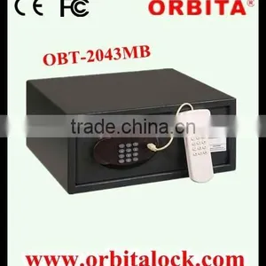Mini Hotel Room Safe Deposit Box, Portable Safe Box, Fireproof Safe Deposit Box thumbnail-1