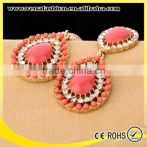 Artificial Jewellery in Delhi Diamonds Design Alloy Resin Earring thumbnail-2