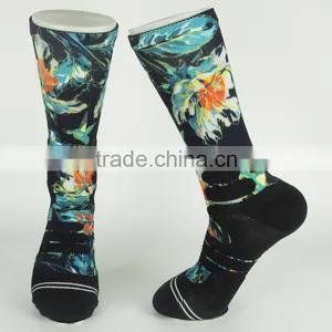 Sublimation Blank White Elite Socks thumbnail-2