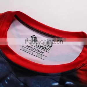 Cool Marvel Movies Thor Costume The Dark World Superman High Elastic Quick Dry Fit Compression Shirt Wholesale Workout Clothing thumbnail-4