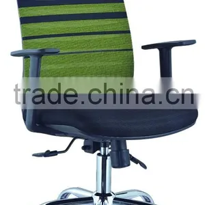 Mid-Back Executive Manager Computer Desk Swivel Silver Mesh Office Chair With Headrest and Flexible ArmRest thumbnail-1
