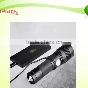 2016 New Design Multifunctional USB Charging Flashlight thumbnail-2