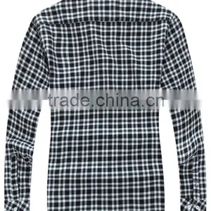 Long Sleeve Plaids Shirt/mens Plaid Shirt/wholesale Plaid Shirt thumbnail-6