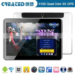 Android 4.4 and MTK8382 Quad Core 1.2GHz 3G 10" Inch Tablet pc thumbnail-1