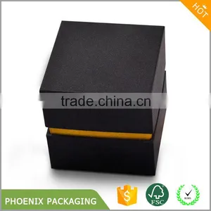 Wood Grave Cardboard Box for Jewelry and Watch thumbnail-1