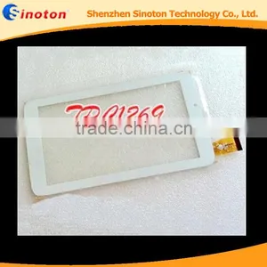Original 7'' Black & White Tablet PC Touch Panel For TPC1269 VER5.0 Prestigio Capacitive Touchscreen Digitizer Glass Replacement thumbnail-1