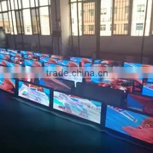 Double Sided Full Color Outdoor Taxi Top Advertising Moving Led Display Quality Choice thumbnail-1