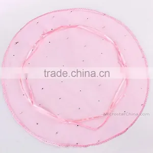 3 Sizes 100pcs Round Organza Gift Bag Small Drawstring Organza Bag Mini Wedding Favor thumbnail-6