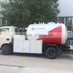 With CCC ISO BV Approved Dongfeng 4x2 Mini Lpg Gas Tank Truck thumbnail-4
