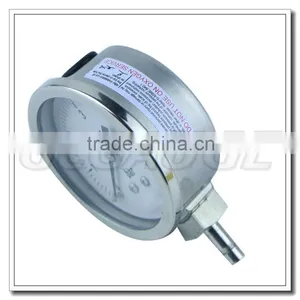 High Quality Bottom Stainless Steel 2 1/2inch Turbo Psi Gauge thumbnail-3