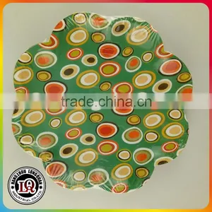 Disposable Flower Shaped Paper Plate thumbnail-1