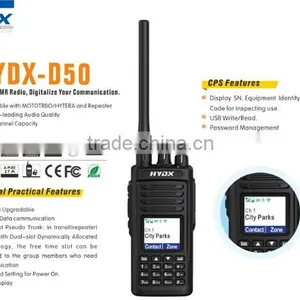 HYDX D50 DMR Portable Radio Upgradable Public Wireless Walkie Talkie Amateur Digital Transmitter thumbnail-2