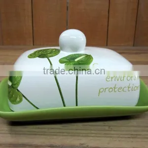 Wholesale Ceramic Butter Dish thumbnail-1