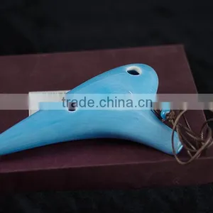 Chinese Ceramic Ocarina Flute thumbnail-2