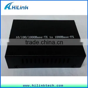 10/100/1000Base-TX to 1000Base-FX Media Converter With One SFP Slot thumbnail-2