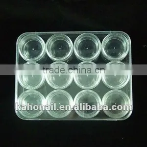 Plastic Empty Jar for Nail Arts Made in China thumbnail-1