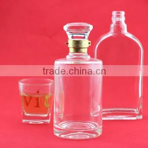 Hot Sale Cheap Lovely Frosted Liquor Bottles Apples Shape Wine Bottles Crystalesd Headef Liquor Bottle thumbnail-4