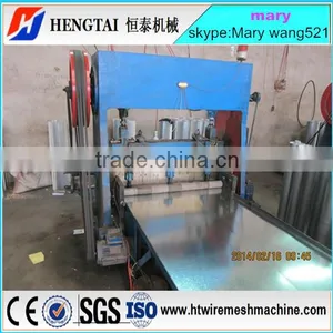 Expanded Mesh Machine The Machine Used for Punching Shear the Metal Bed thumbnail-3