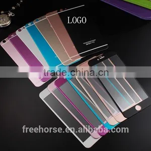 3D Full Cover Titanium Alloy Color Tempered Glass Screen Protector For IPhone 6 6plus thumbnail-1