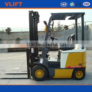 1.5 Ton Full Electric Forklift Truck Lifting Height 4m thumbnail-1